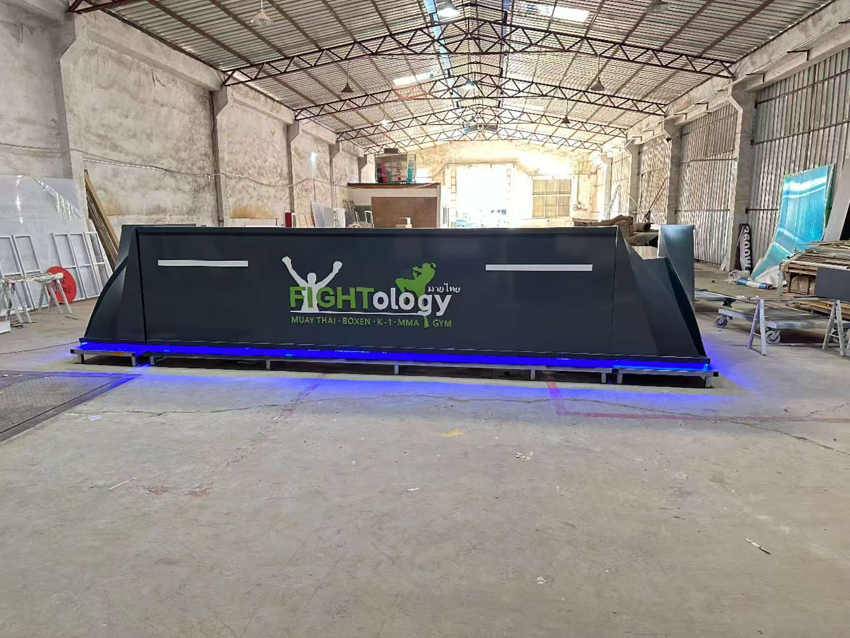 L-shaped LED light commercial furniture hotel nightclub beer bar