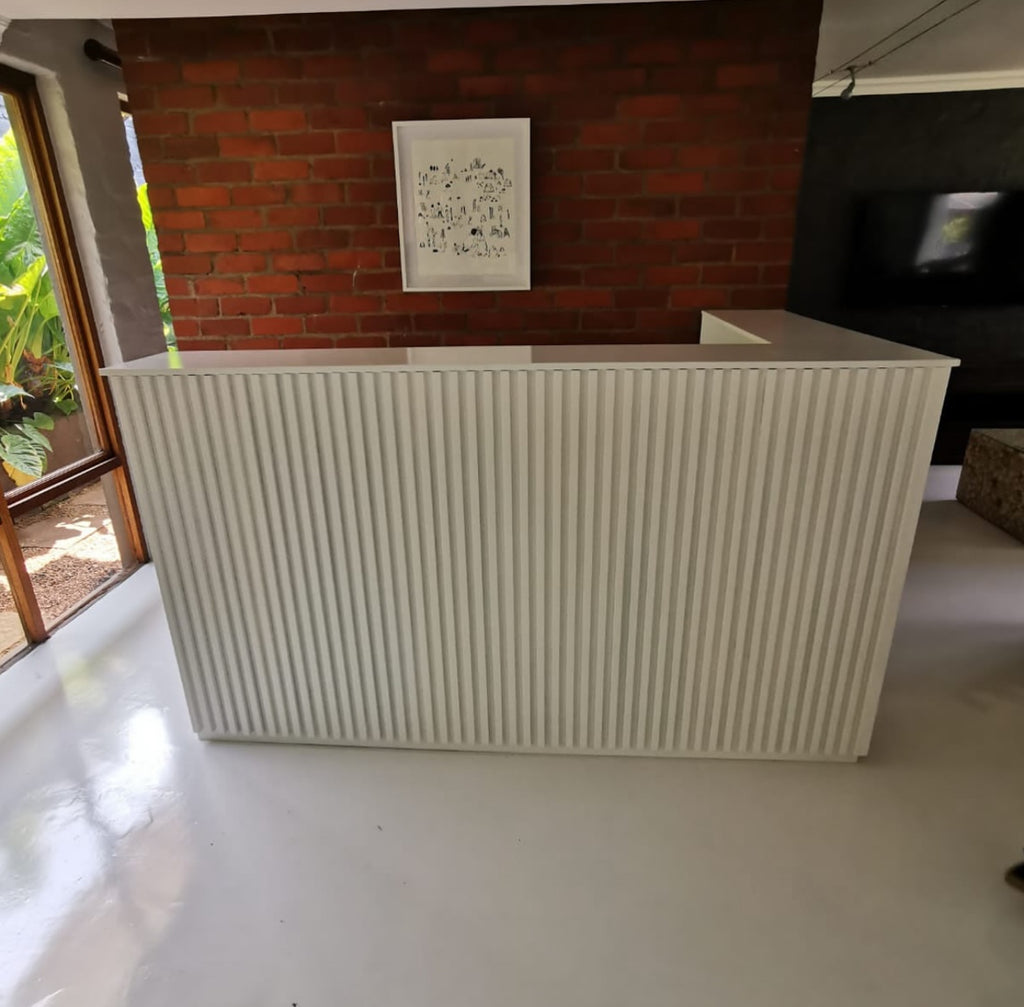 Simple style reception desk