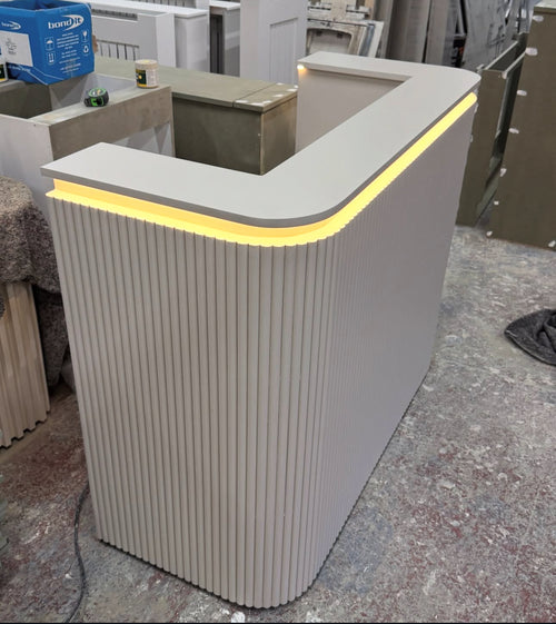 LED double high-end reception desk