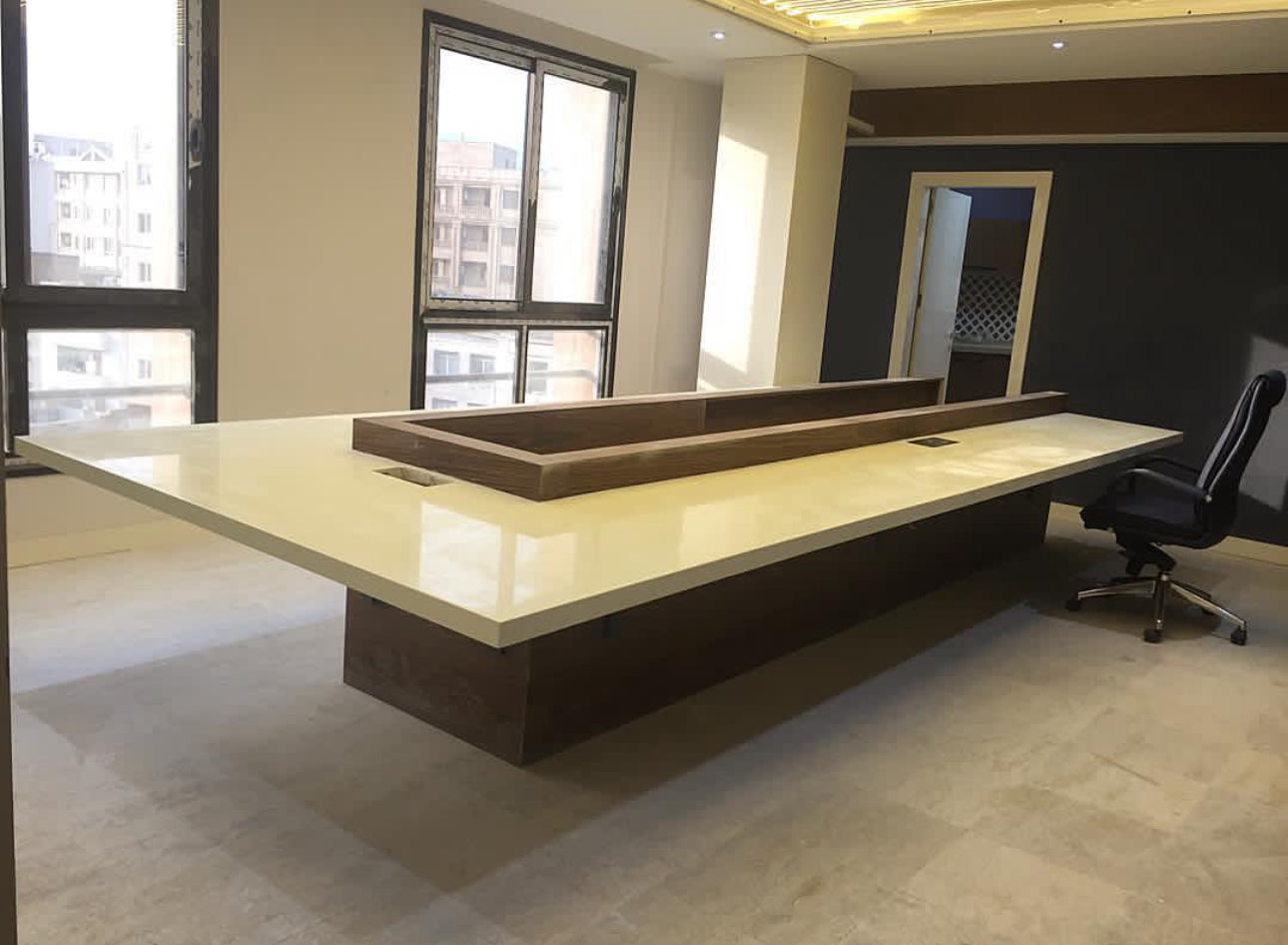 Large stylish and simple conference table