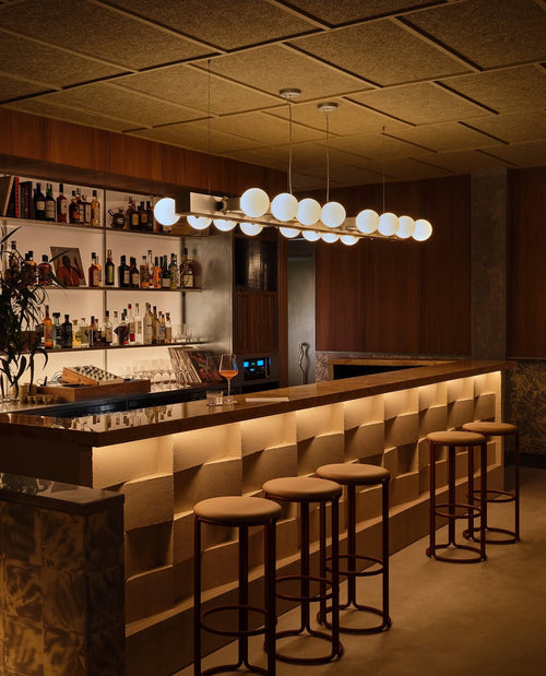 LED artificial stone cocktail bar