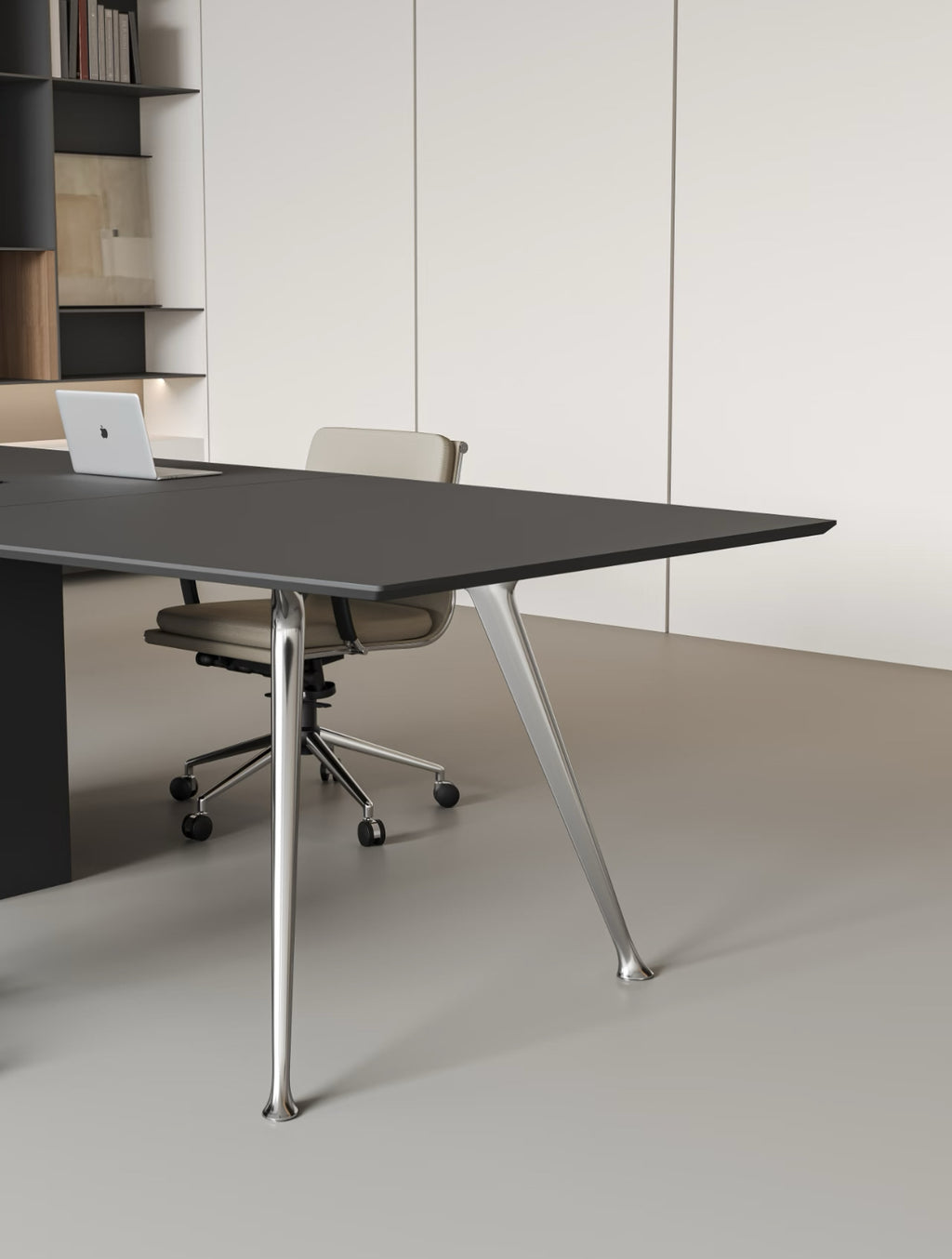 Modern minimalist style eight-person conference table