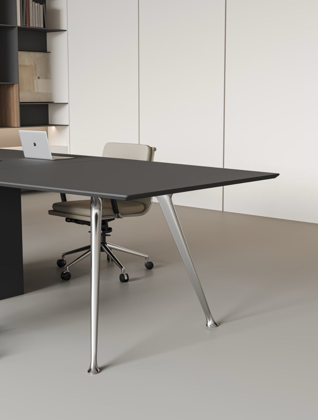 Modern minimalist style eight-person conference table