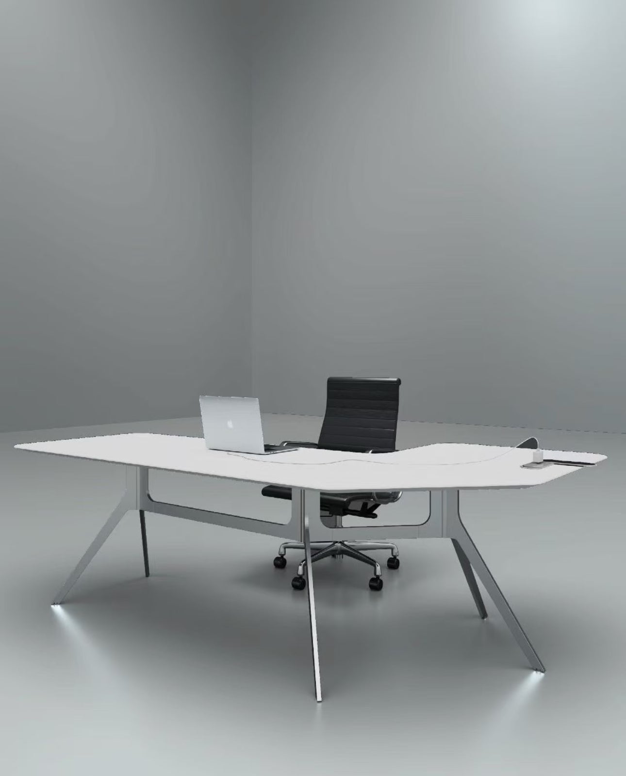 Modern high-end special-shaped office desk