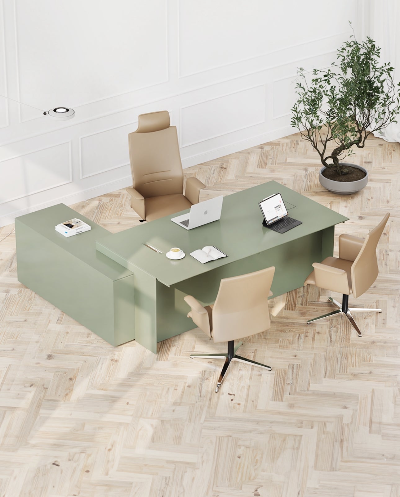 Minimalist design modern desk