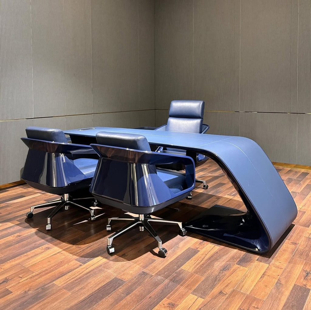 Trapezoidal Senior Executive Desk