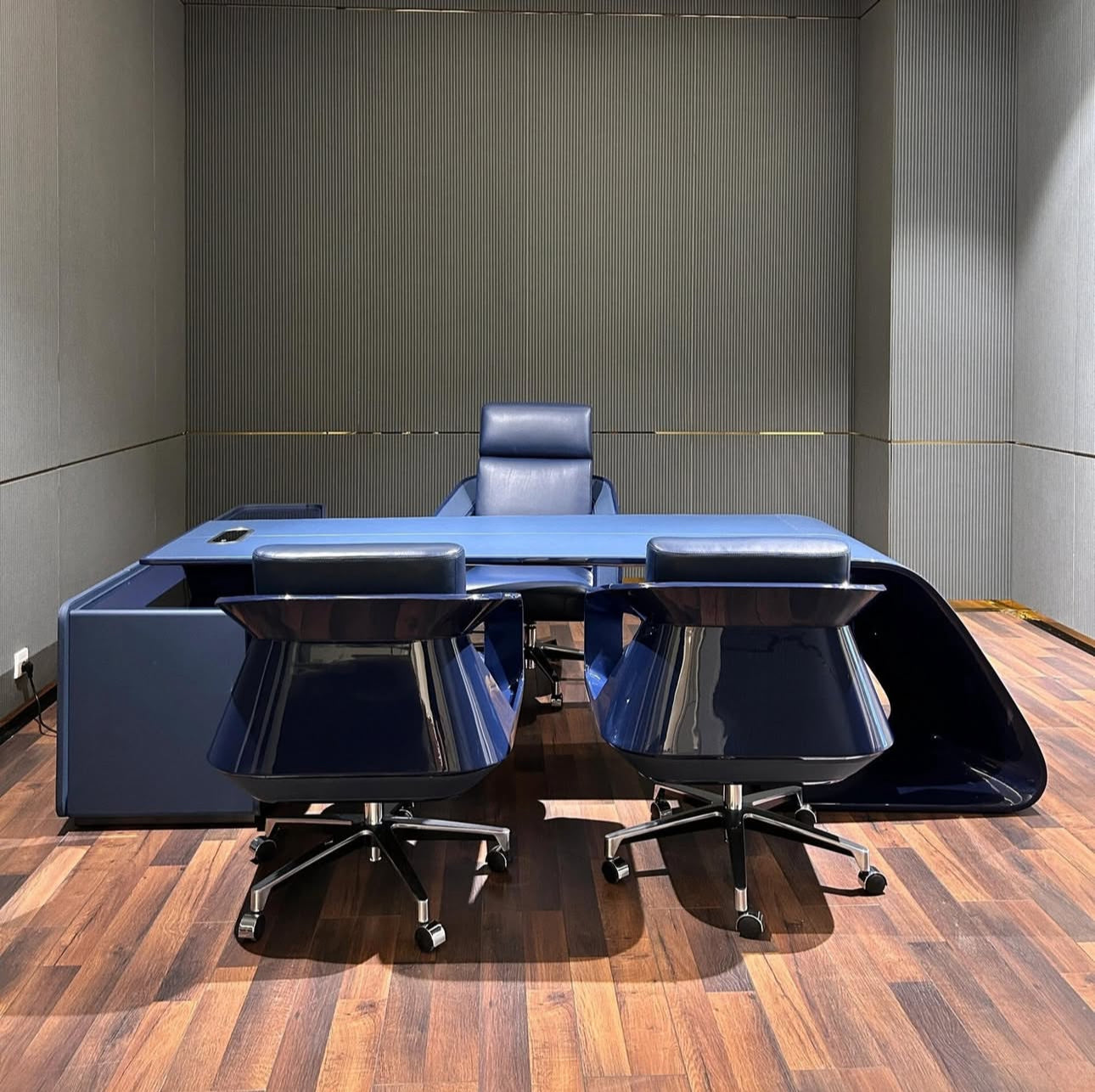 Trapezoidal Senior Executive Desk
