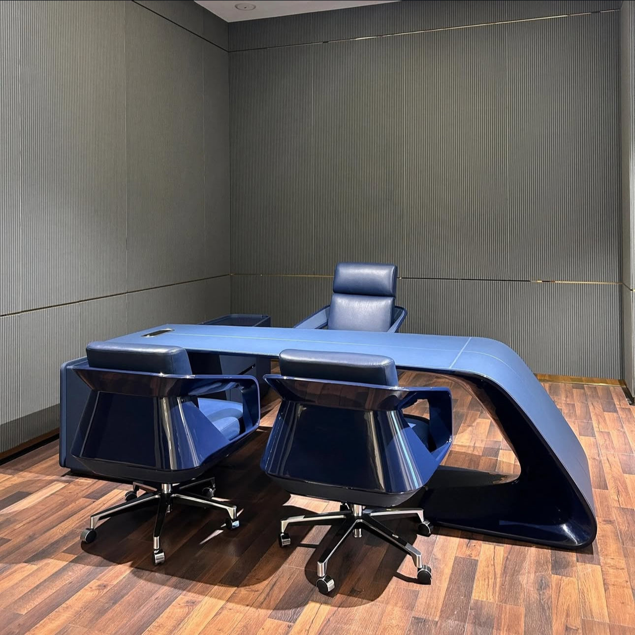 Trapezoidal Senior Executive Desk