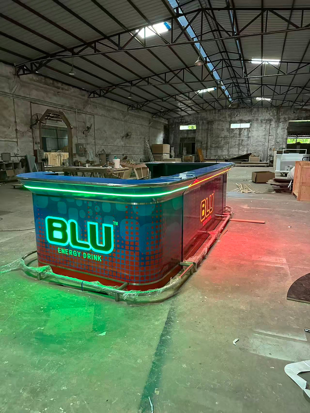 LED Multi-functional Color-Changing Ultra-Long Bar Counter