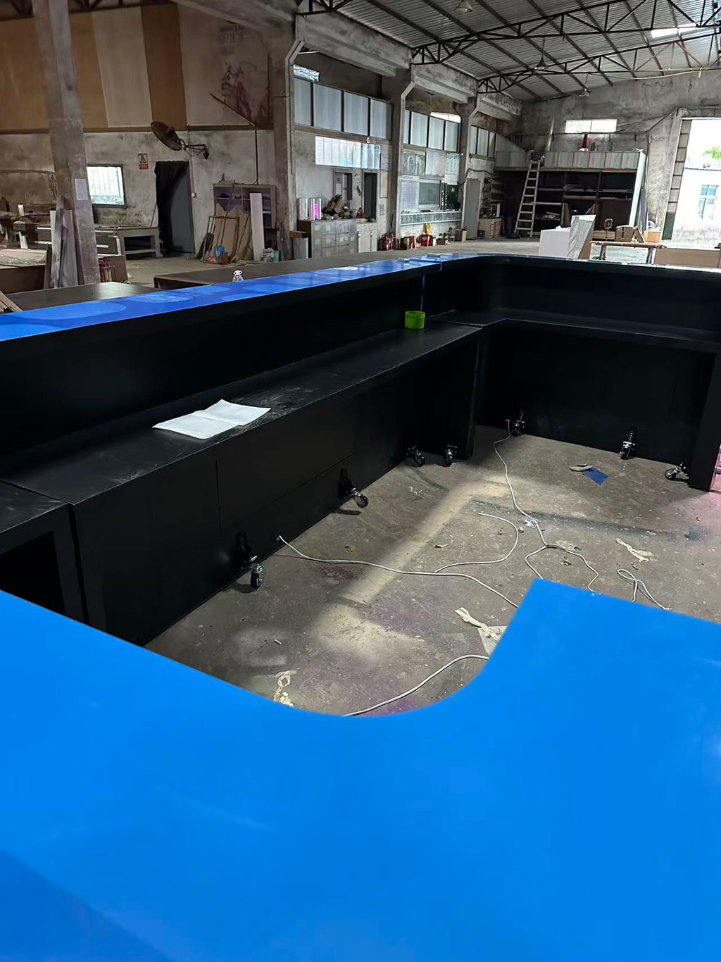 LED Multi-functional Color-Changing Ultra-Long Bar Counter